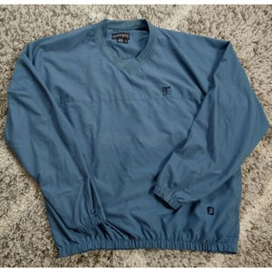 FootJoy Men’s XL Golf Pullover Windbreaker Jacket Zip Pockets V-Neck